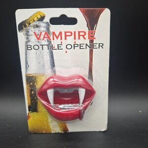 BARBUZZO Vampire Bottle Opener UTU-3-BR-0002 VAMPIRE Mouth Bottle Opener